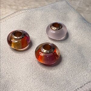 Pandora set of 3 charms